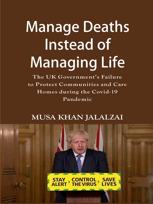 Title details for Manage Deaths Instead of Managing Life by Musa Khan Jalalzai - Available